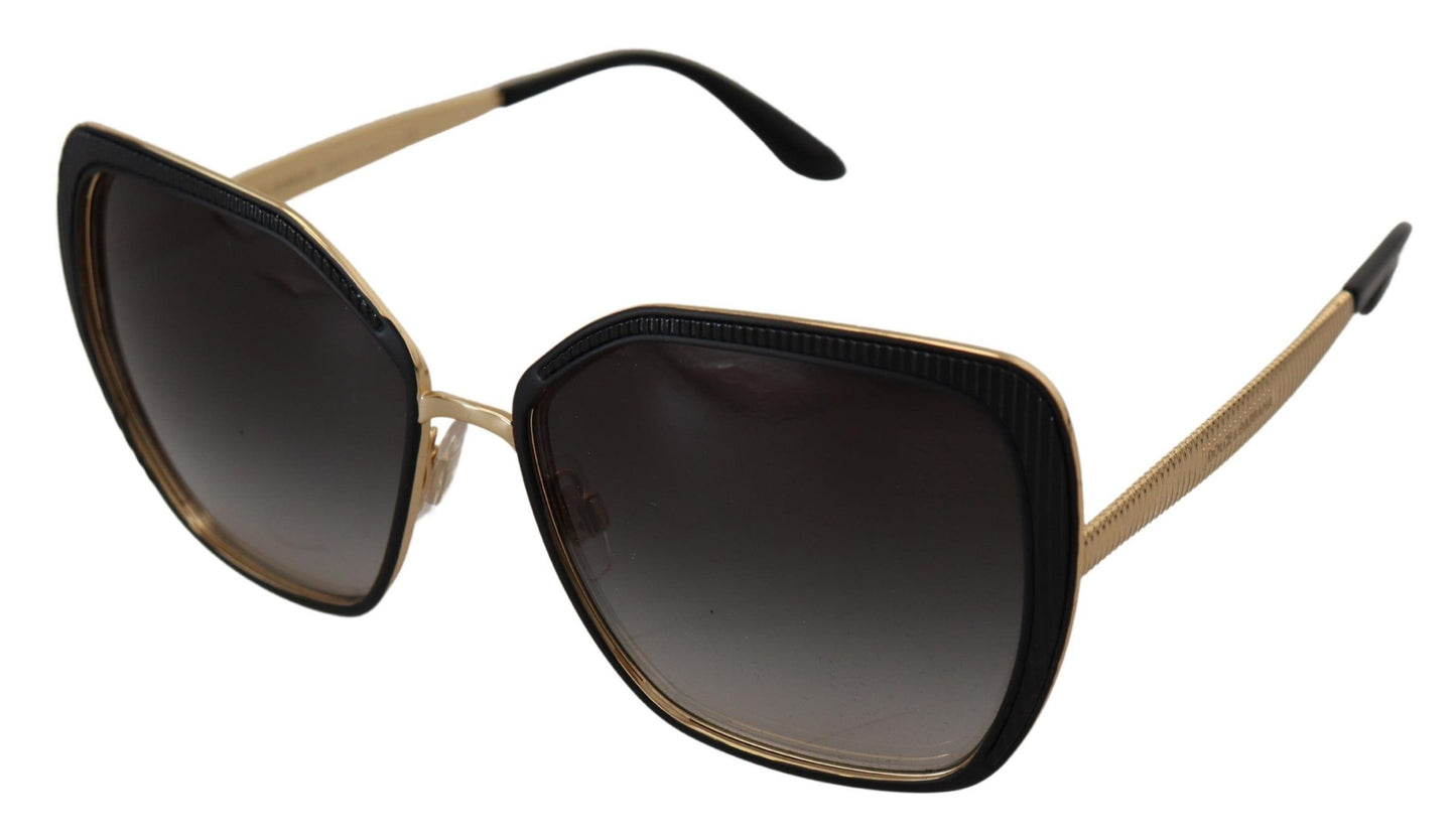 Dolce & Gabbana Elegant Oversized Gradient Sunglasses