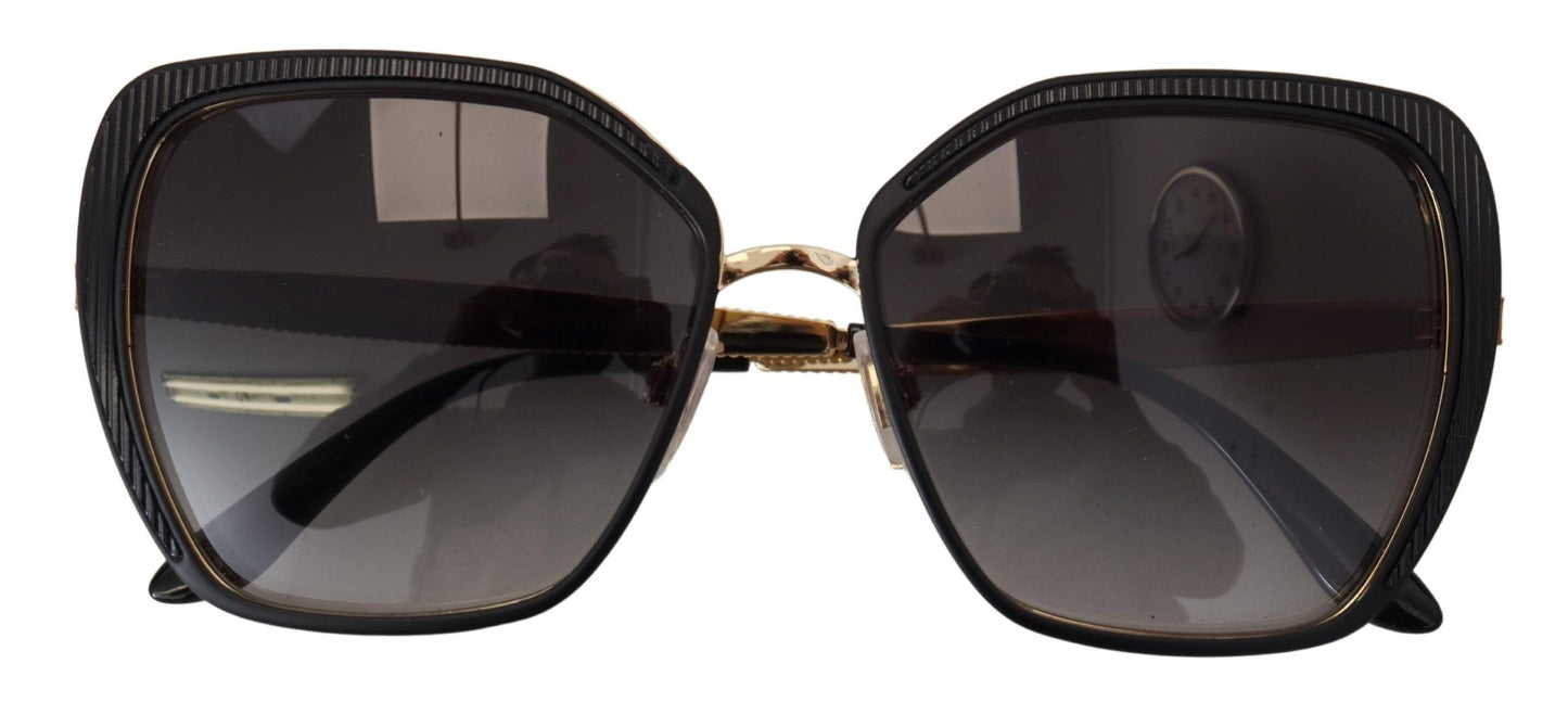 Dolce & Gabbana Elegant Oversized Gradient Sunglasses