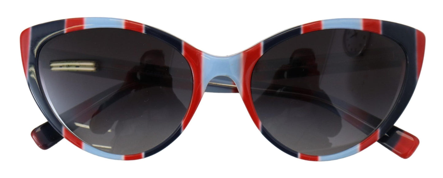 Dolce & Gabbana Chic Multicolor Cat Eye Sunglasses for Women