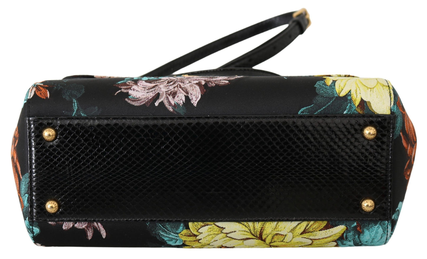 Dolce & Gabbana Elegant Floral Sicily Shoulder Bag