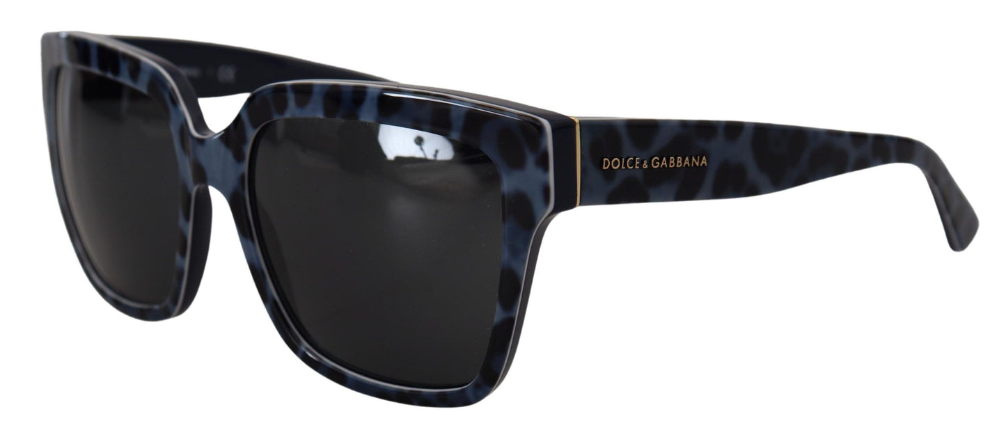 Dolce & Gabbana Chic Leopard Acetate Sunglasses