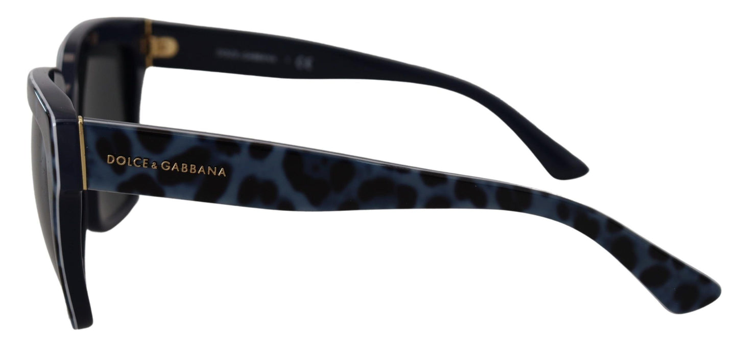 Dolce & Gabbana Chic Leopard Acetate Sunglasses