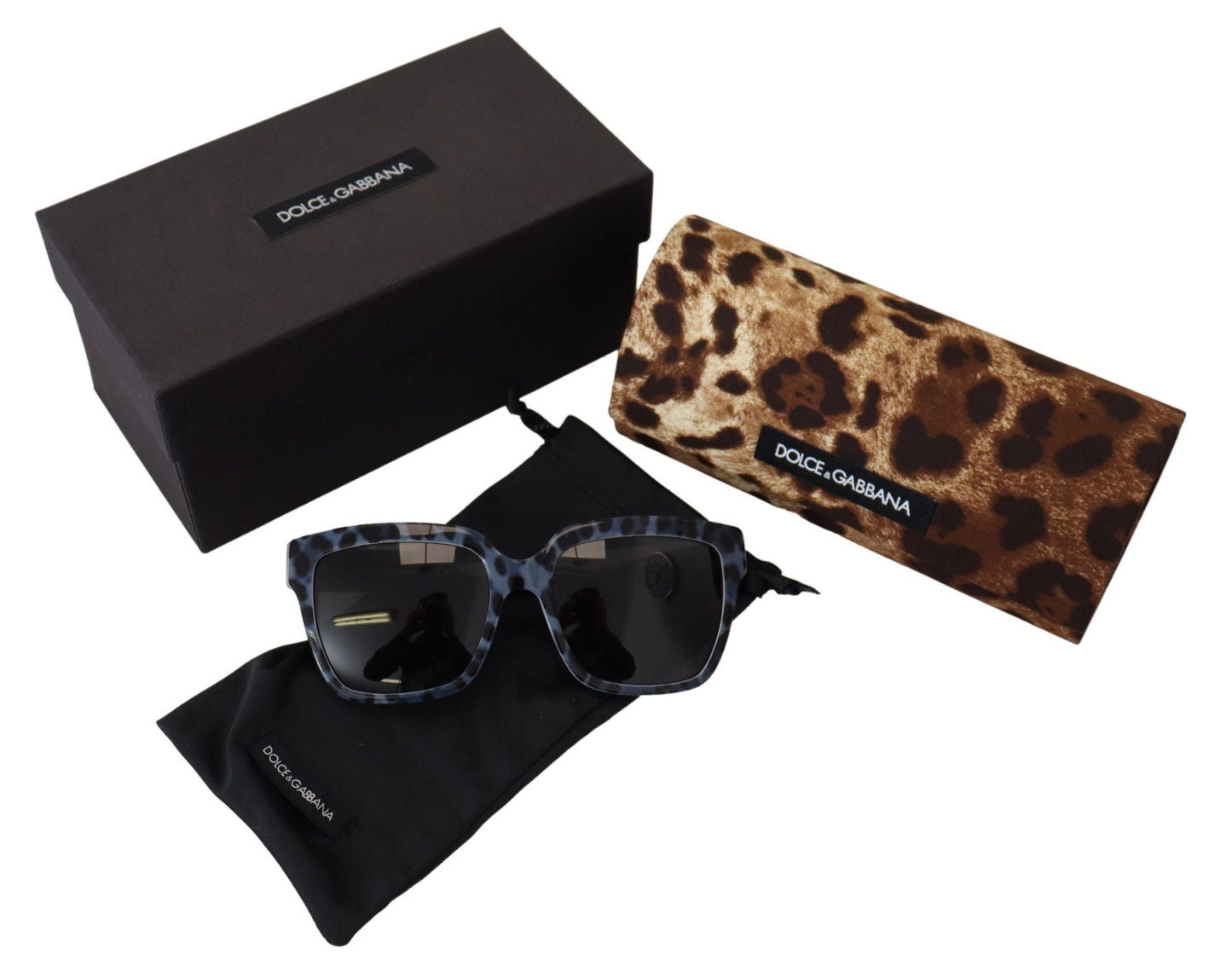 Dolce & Gabbana Chic Leopard Acetate Sunglasses