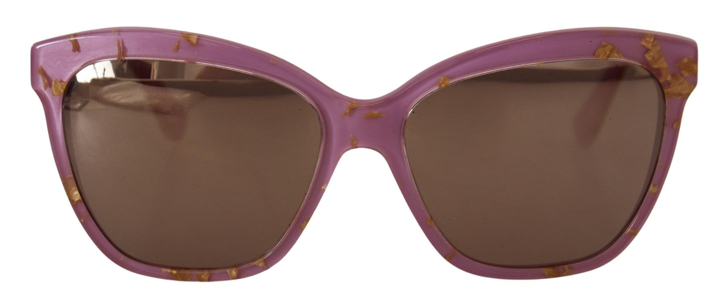 Dolce & Gabbana Elegant Violet Gradient Sunglasses