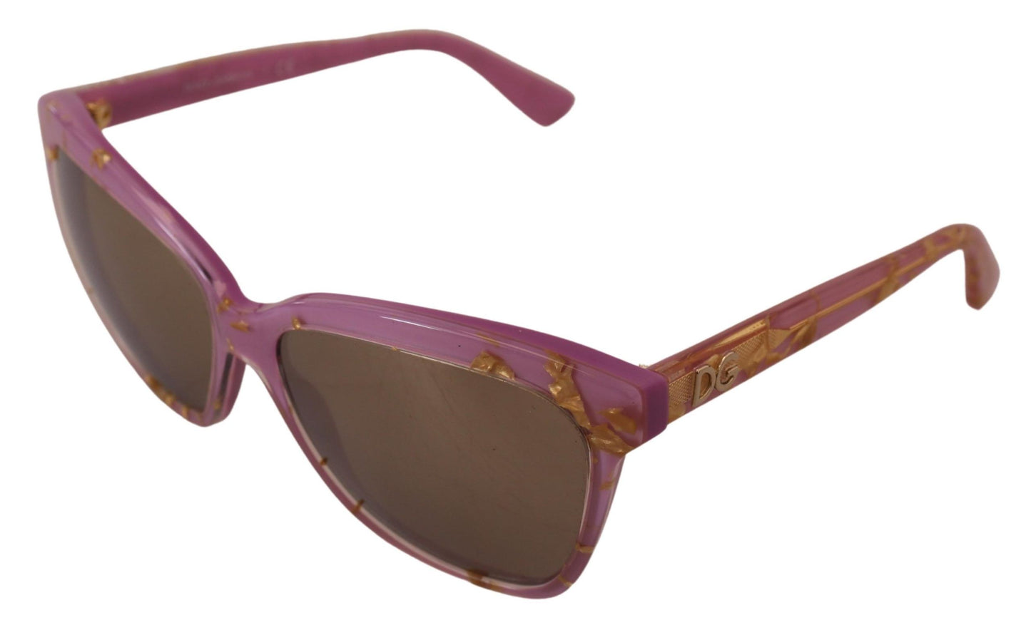 Dolce & Gabbana Elegant Violet Gradient Sunglasses