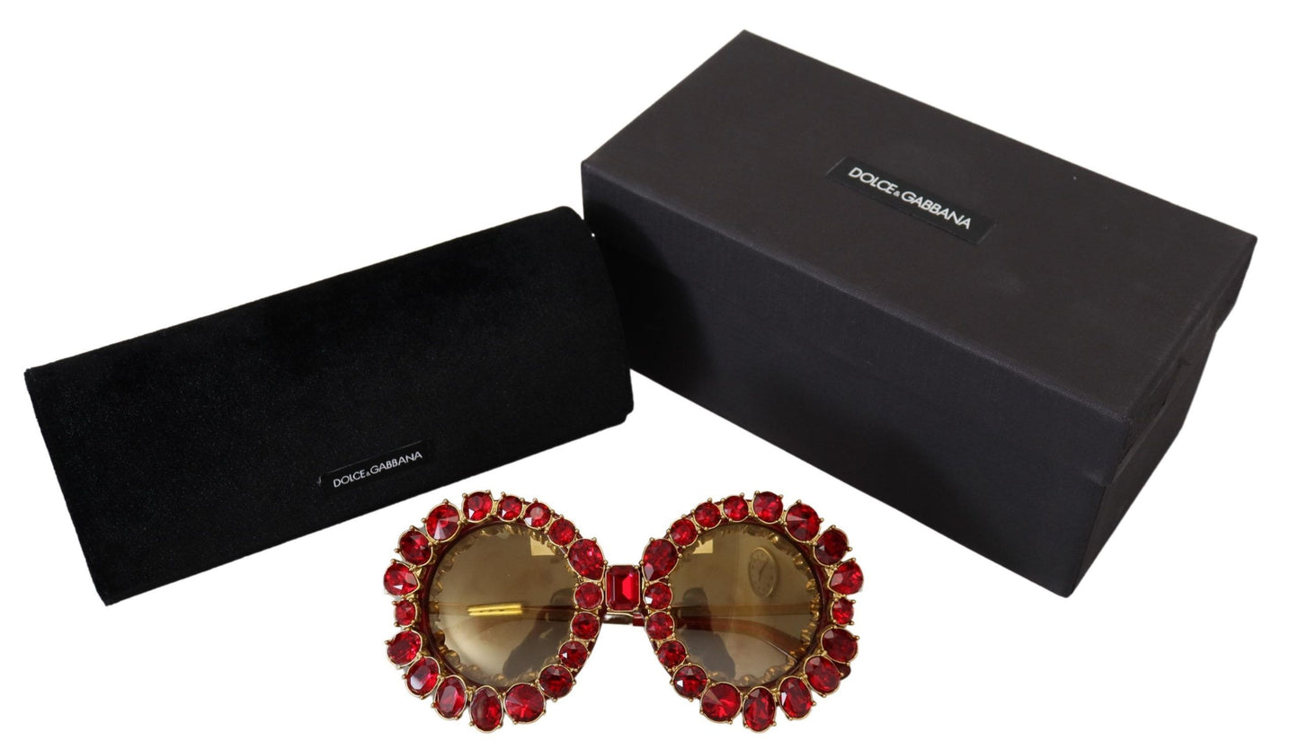 Dolce & Gabbana Limited Edition Swarovski Crystal Sunglasses