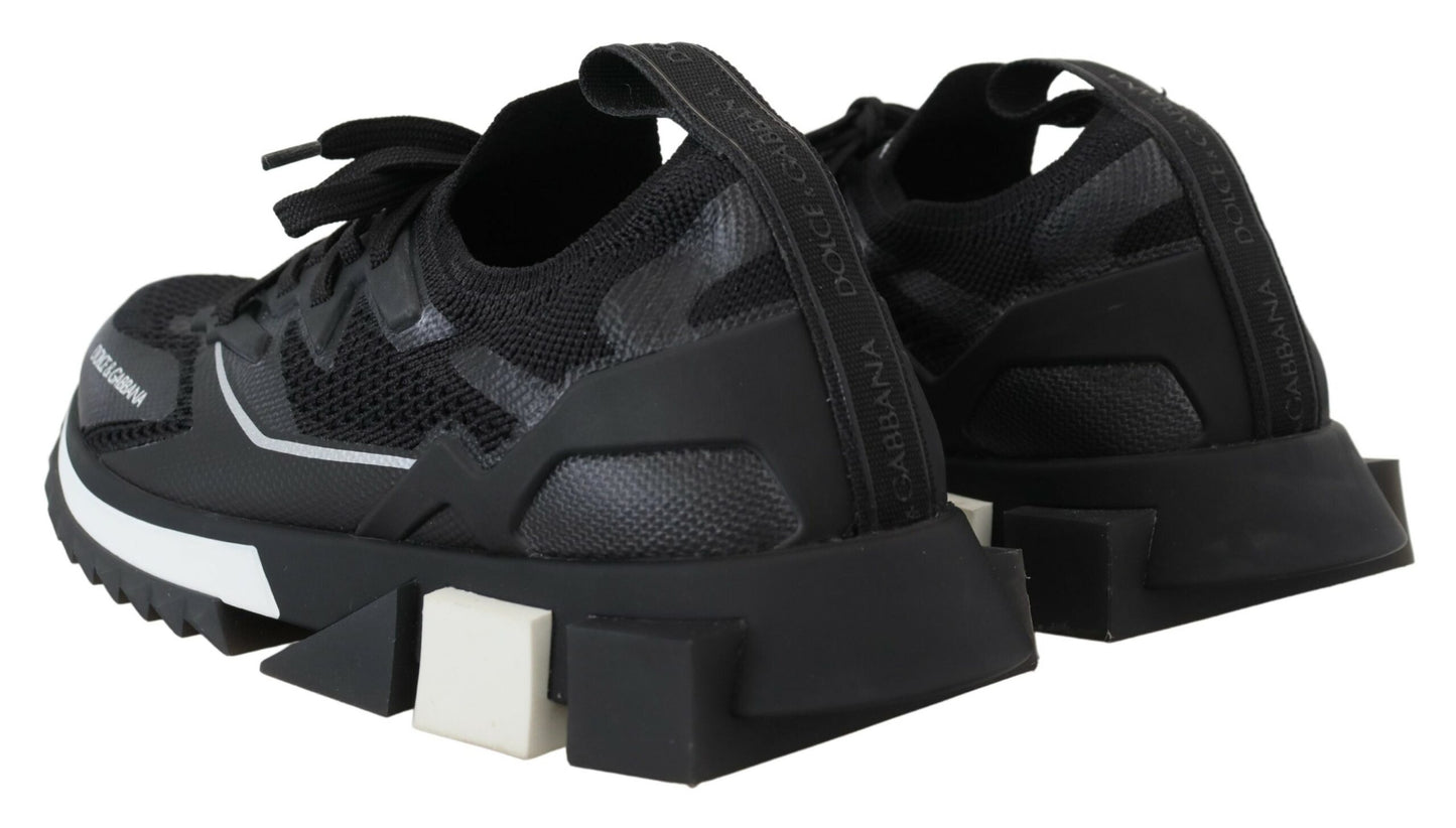 Dolce & Gabbana Chic Monochrome Sorrento Sneakers