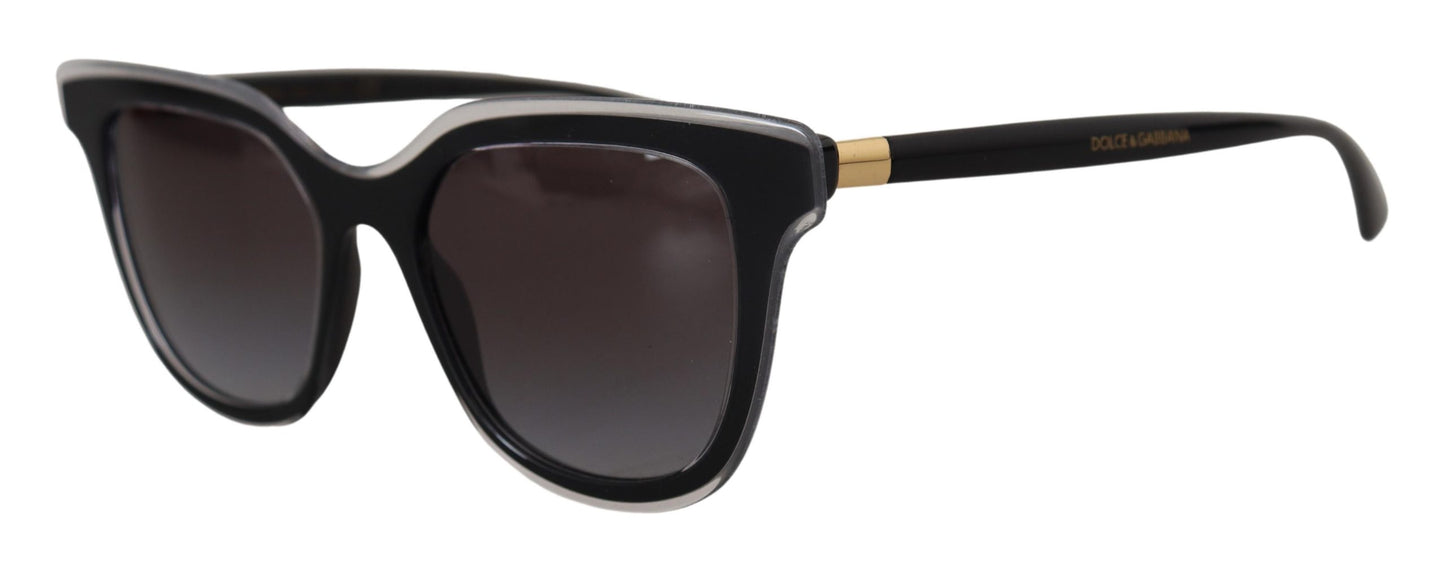 Dolce & Gabbana Chic Black Acetate Unisex Sunglasses