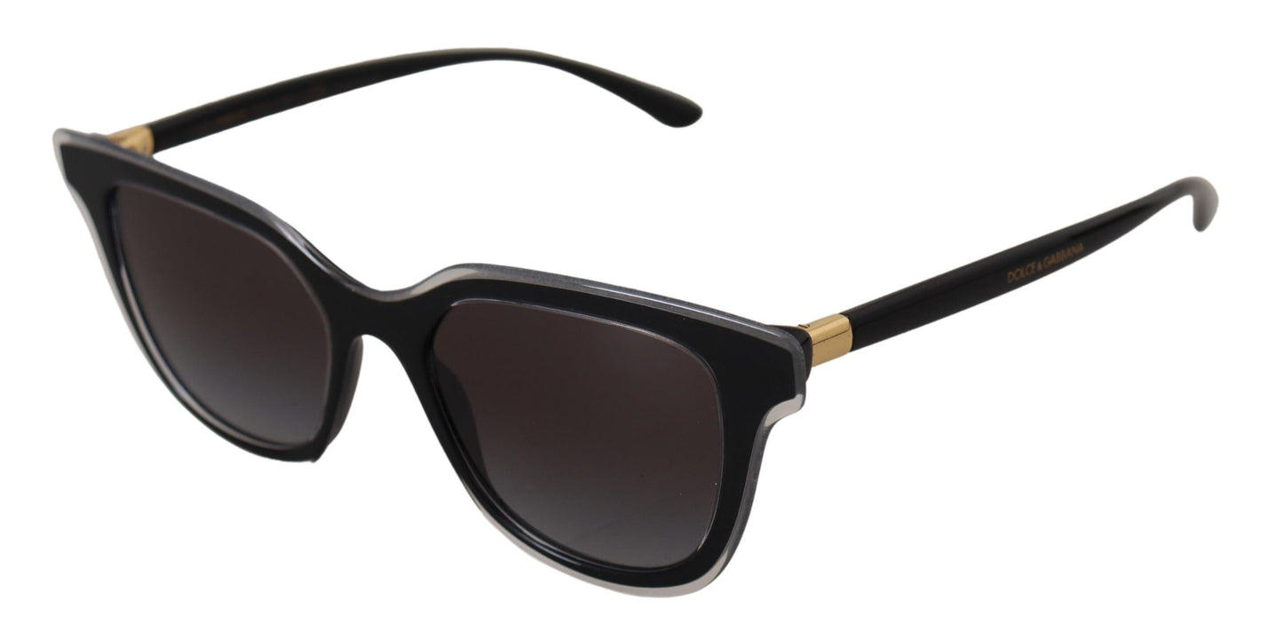 Dolce & Gabbana Chic Black Acetate Unisex Sunglasses