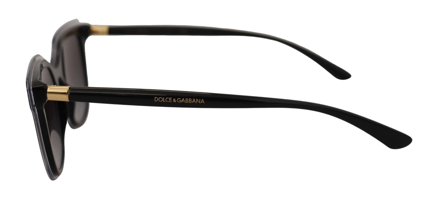 Dolce & Gabbana Chic Black Acetate Unisex Sunglasses