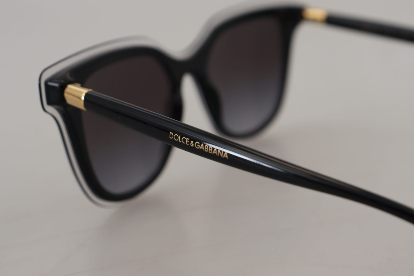 Dolce & Gabbana Chic Black Acetate Unisex Sunglasses