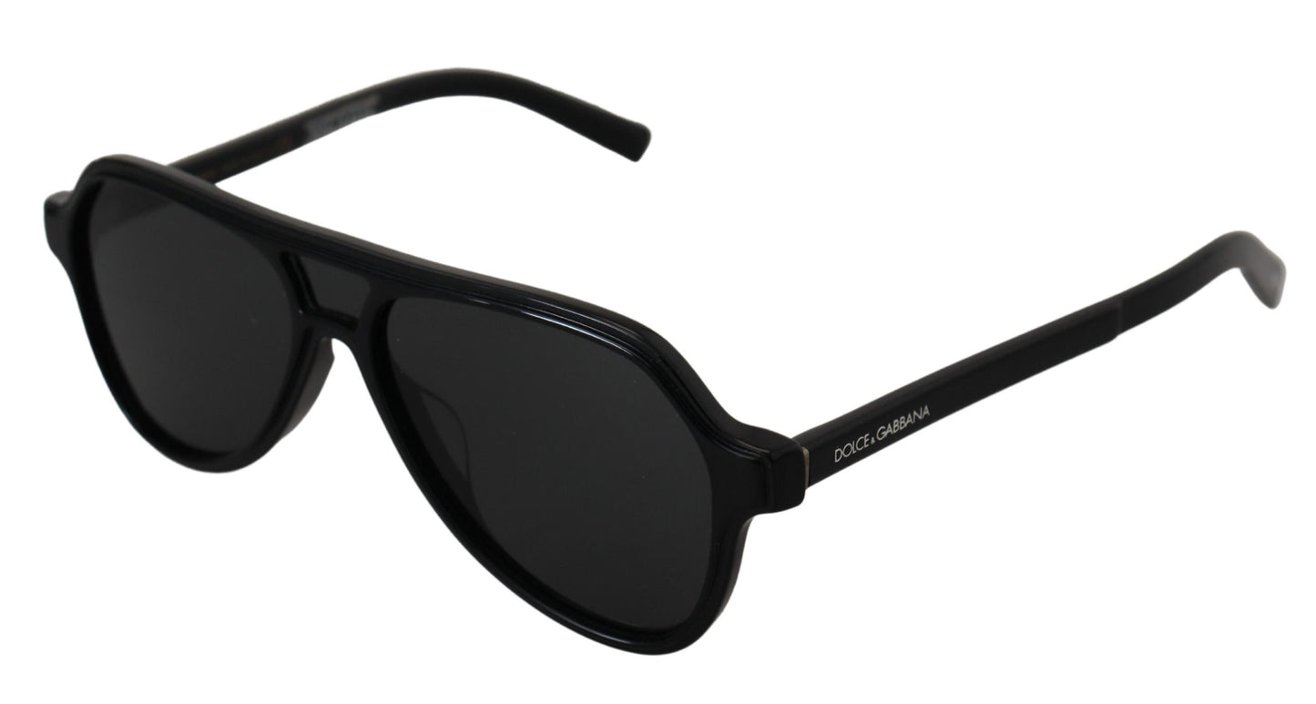 Dolce & Gabbana Elegant Black Sunglasses for Men