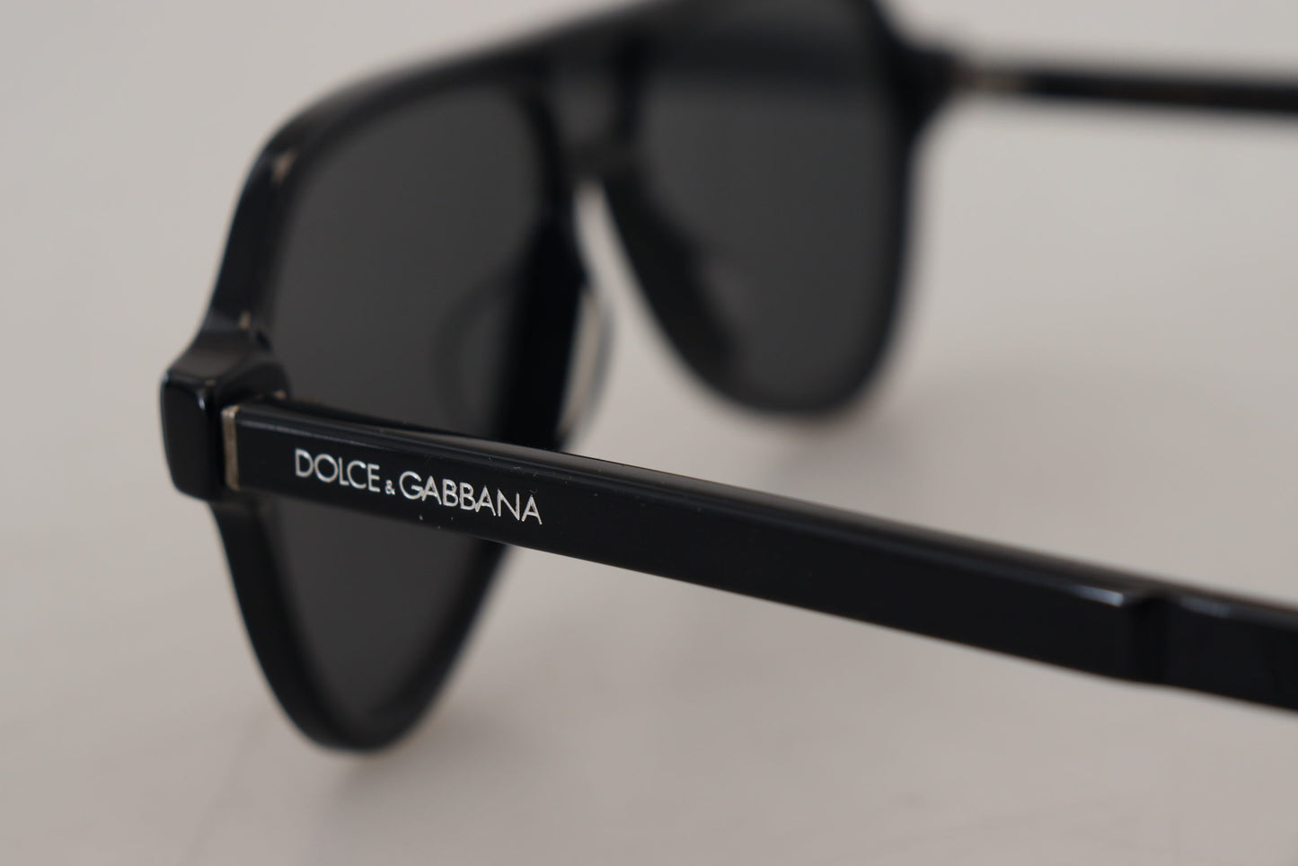 Dolce & Gabbana Elegant Black Sunglasses for Men