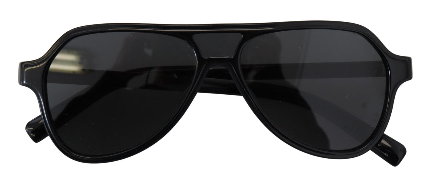 Dolce & Gabbana Elegant Black Sunglasses for Men