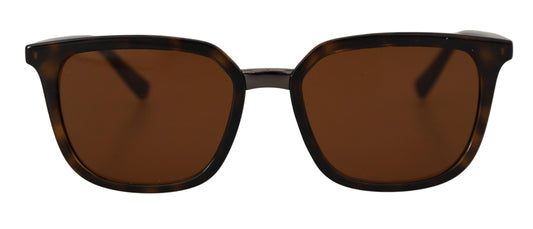 Dolce & Gabbana Elegant Unisex Brown Sunglasses