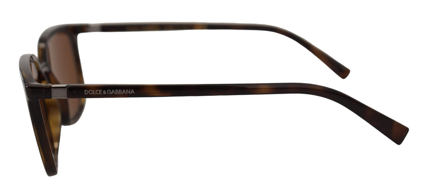 Dolce & Gabbana Elegant Unisex Brown Sunglasses