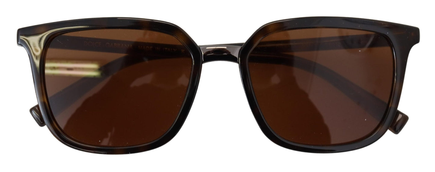 Dolce & Gabbana Elegant Unisex Brown Sunglasses