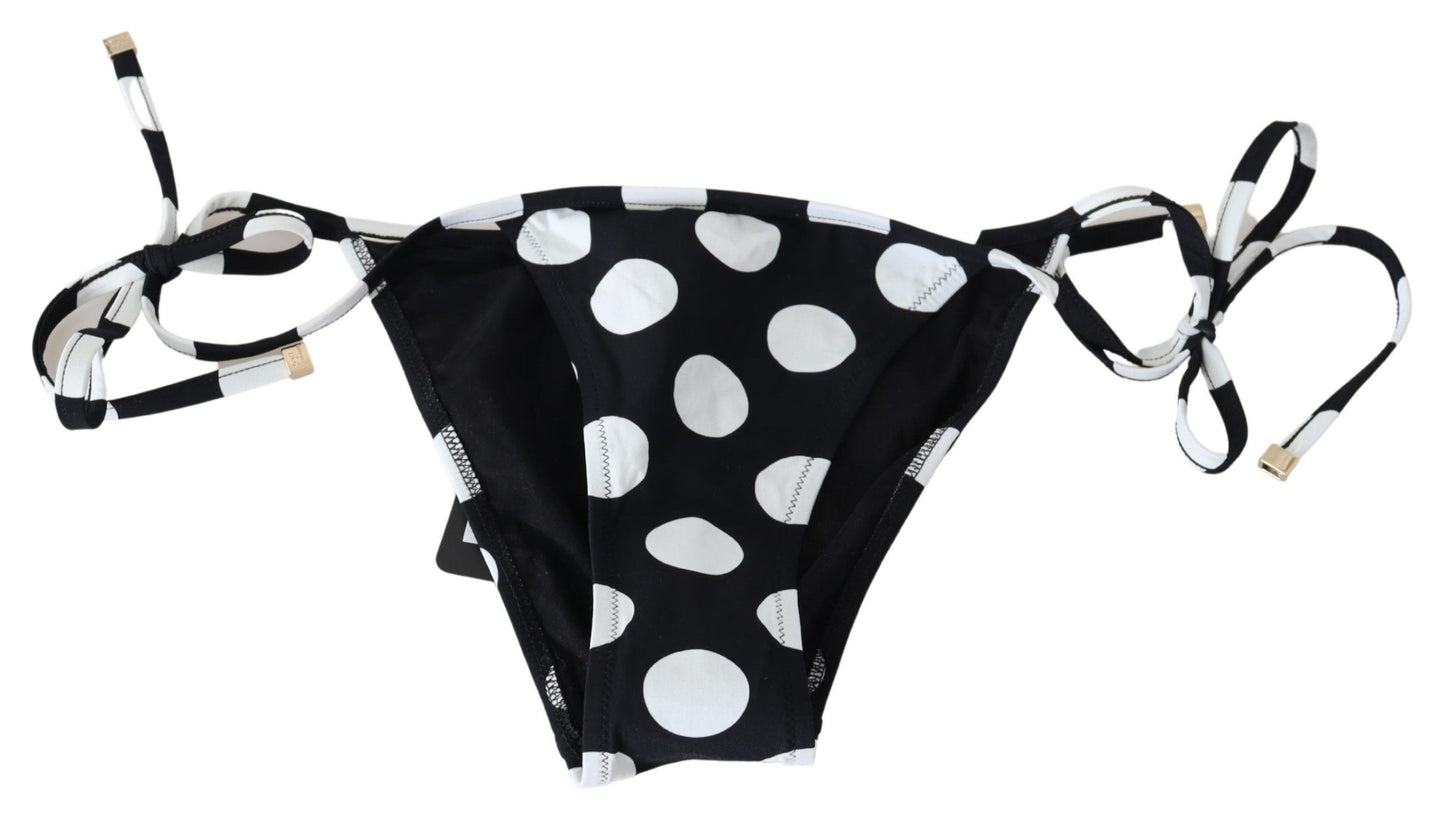 Dolce & Gabbana Polka Dot Two-Piece Bikini Set