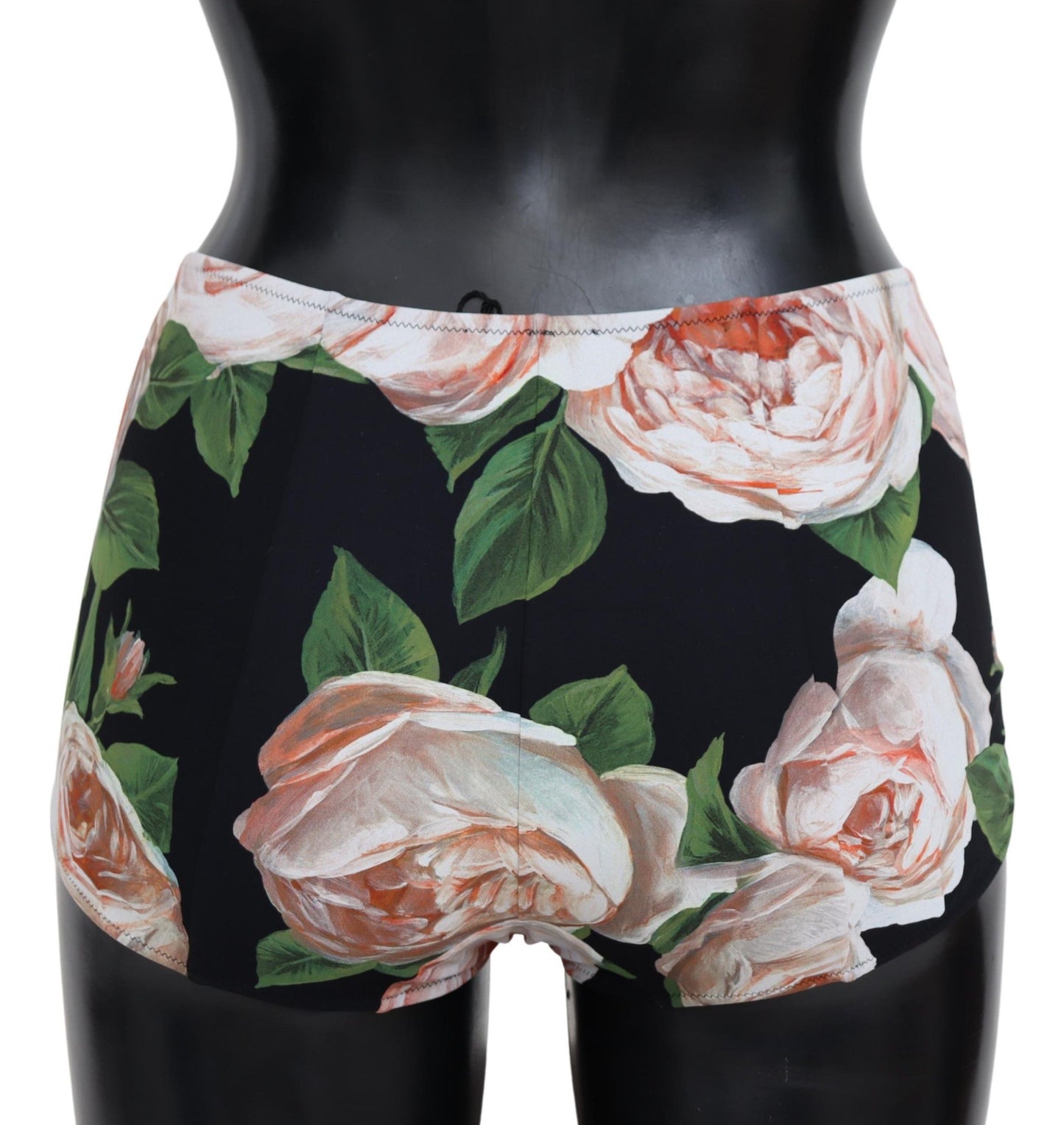 Dolce & Gabbana Chic High-Waist Floral Bikini Bottom