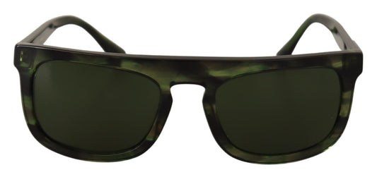 Dolce & Gabbana Elegant Green Acetate Men's Sunglasses