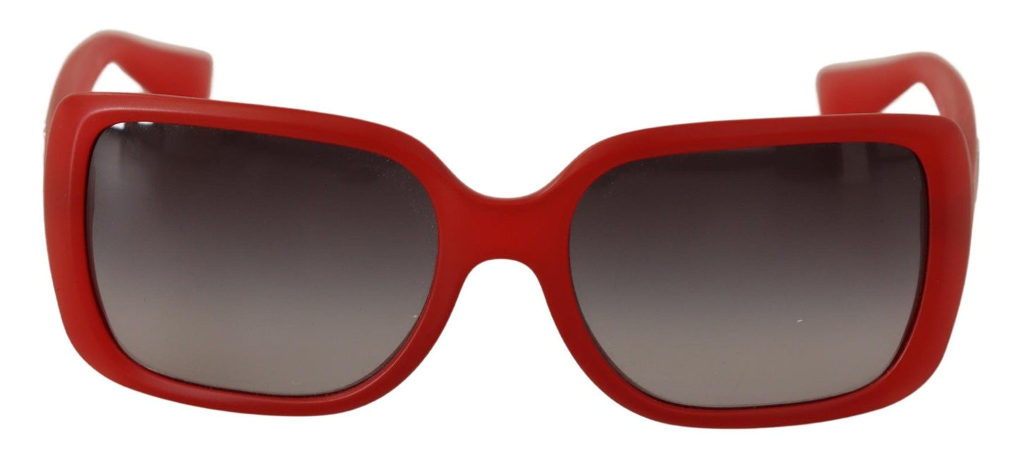 Dolce & Gabbana Elegant Rectangular Men's Red Sunglasses