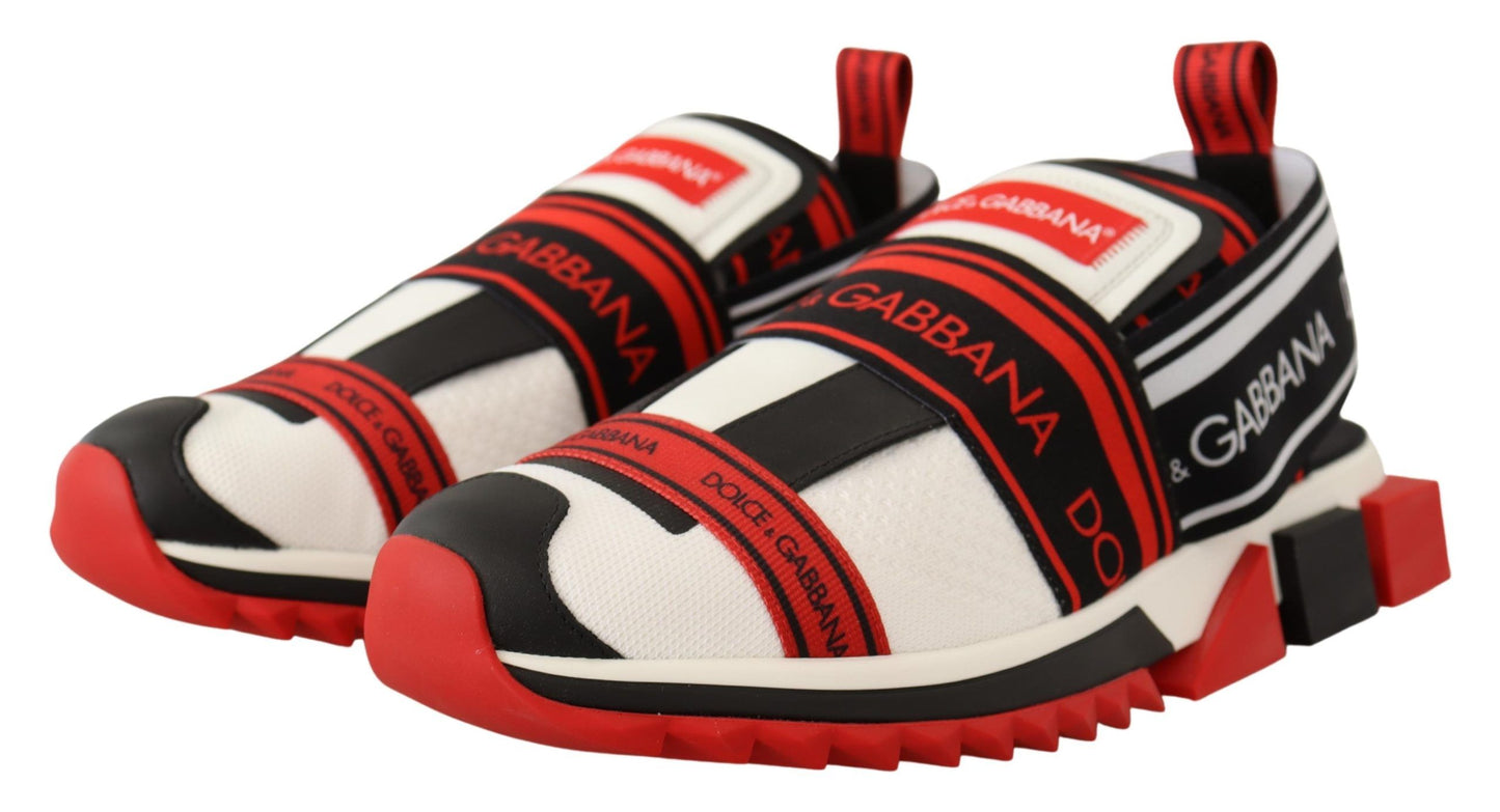 Dolce & Gabbana Chic Multicolor Sorrento Slip-On Sneakers