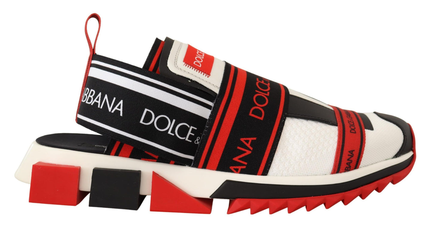 Dolce & Gabbana Chic Multicolor Sorrento Slip-On Sneakers