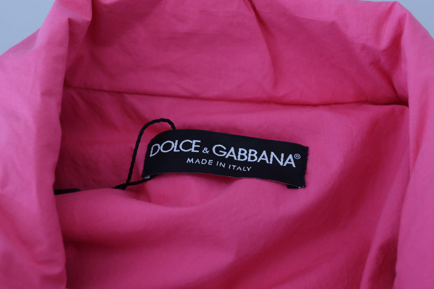 Dolce & Gabbana Chic Pink Windbreaker Jacket