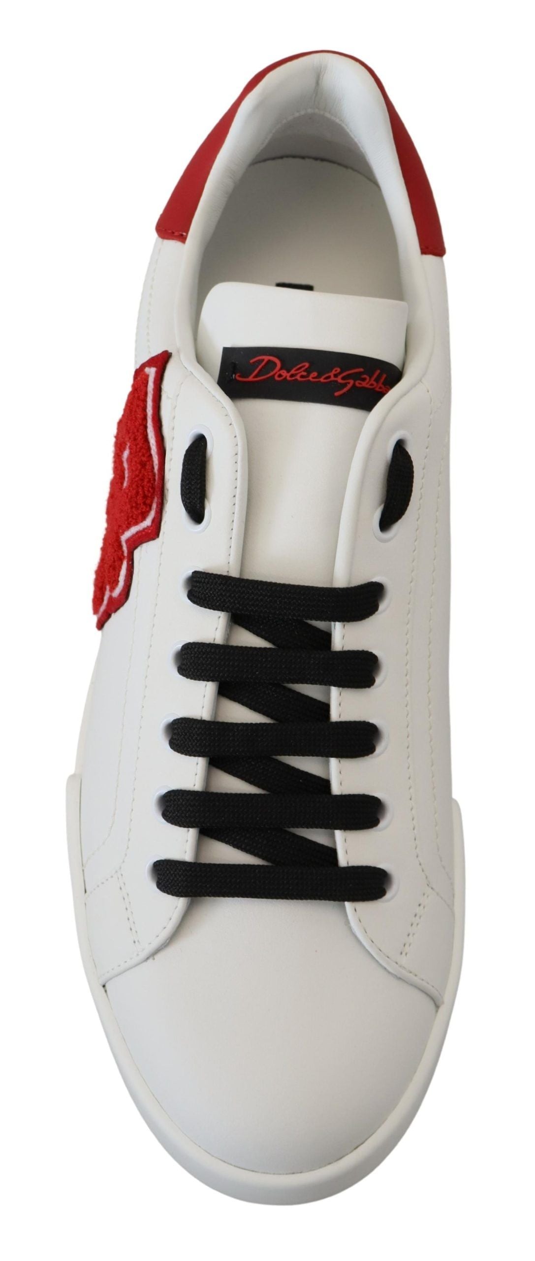 Dolce & Gabbana Elevate Your Game with Chic White Sneakers