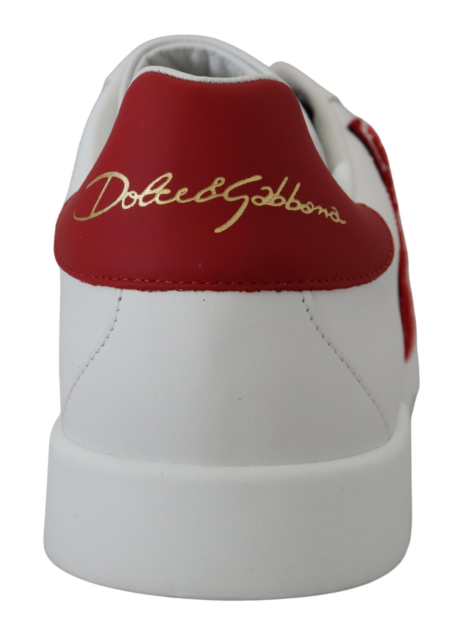 Dolce & Gabbana Elevate Your Game with Chic White Sneakers