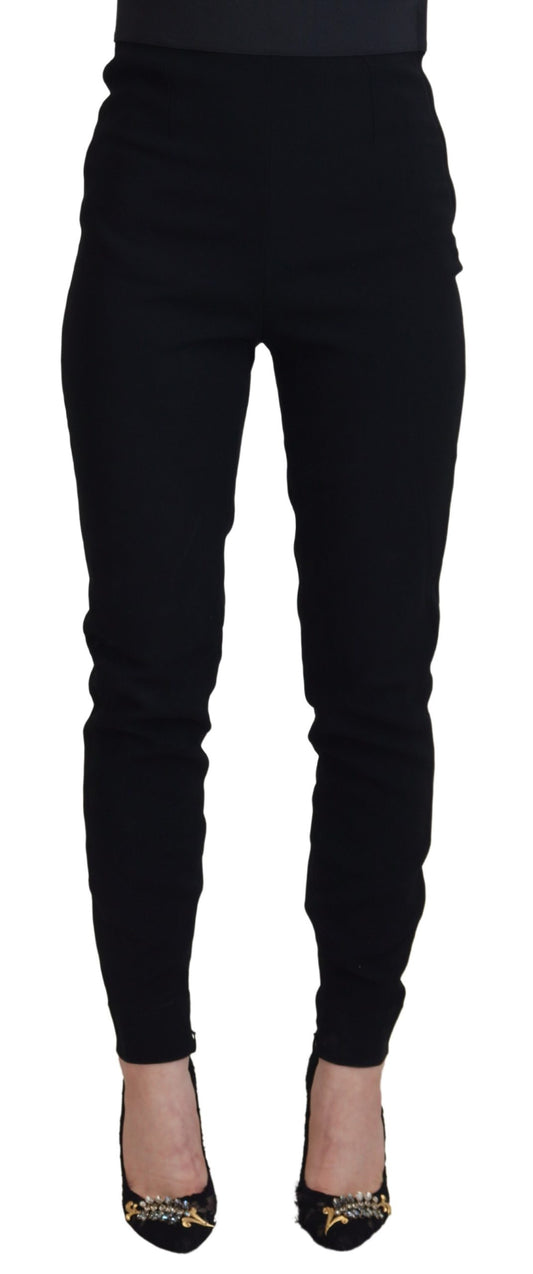 Dolce & Gabbana Elegant Black Tailored Pants