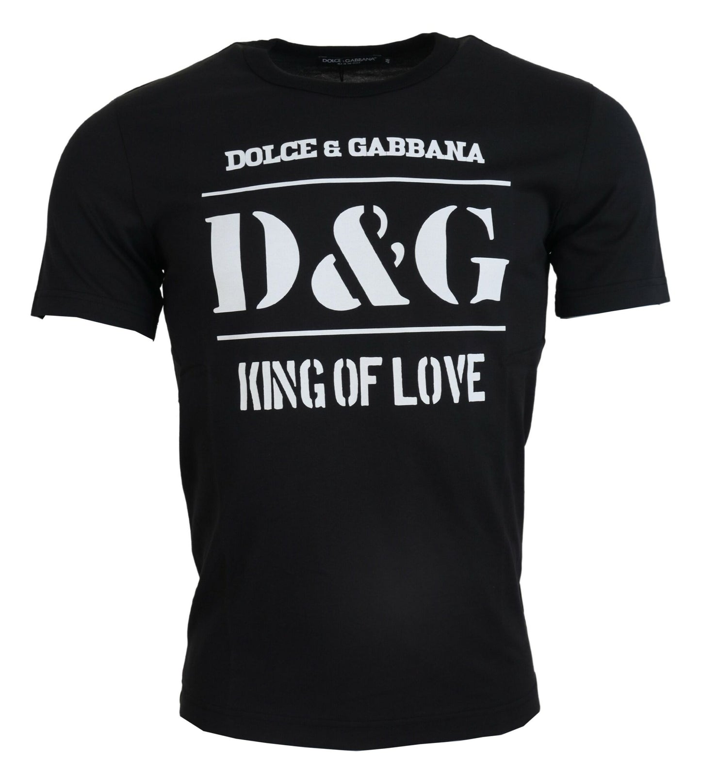 Dolce & Gabbana Elegant Crewneck Cotton T-shirt in Blue