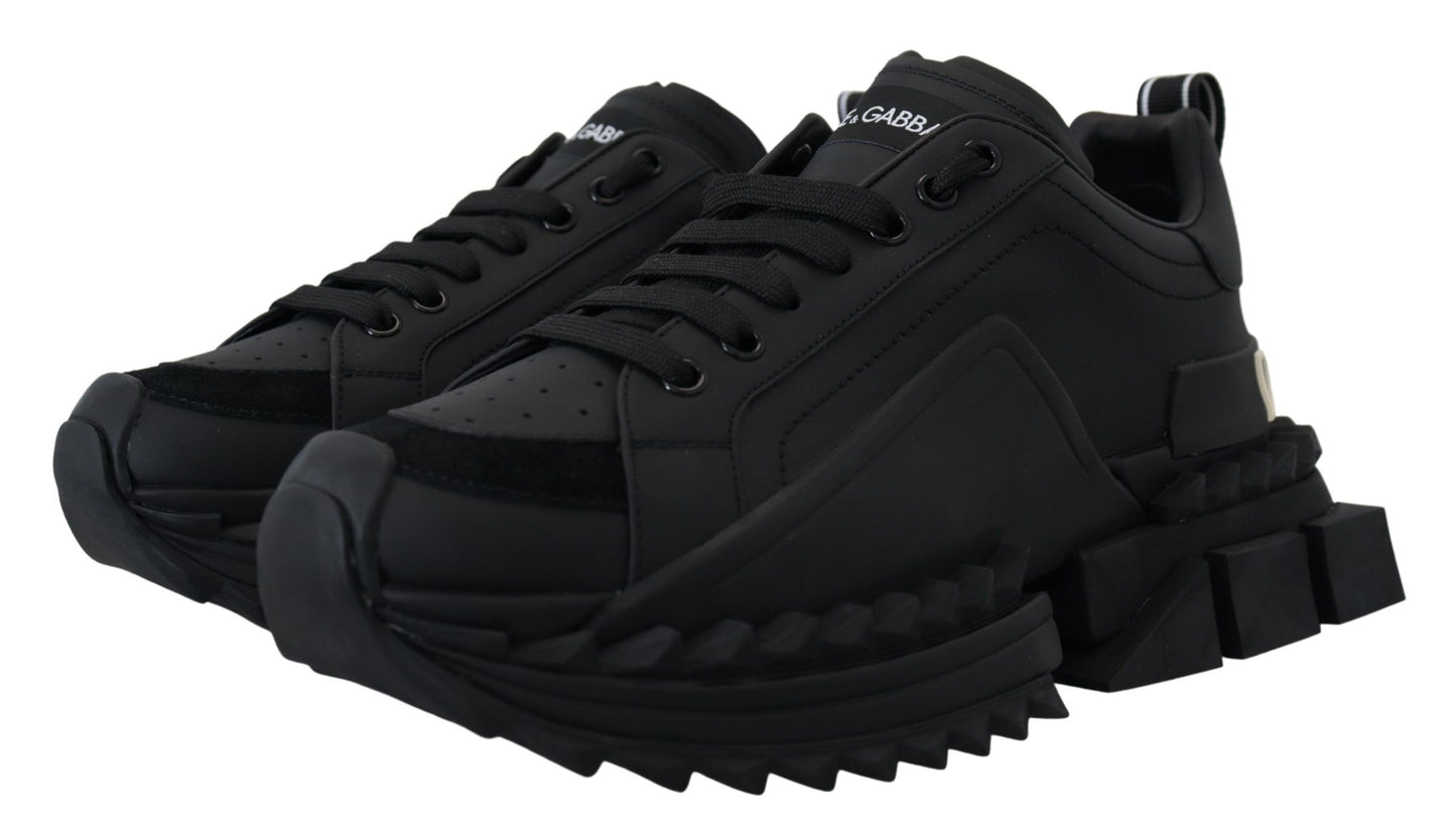 Dolce & Gabbana Elegant Super King Leather Sneakers