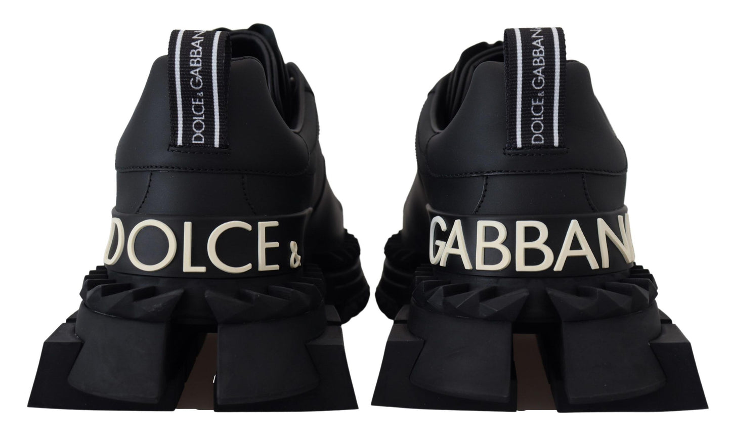 Dolce & Gabbana Elegant Super King Leather Sneakers