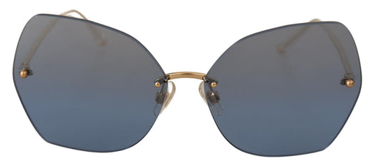 Dolce & Gabbana Elegant Butterfly-Shaped Sunglasses