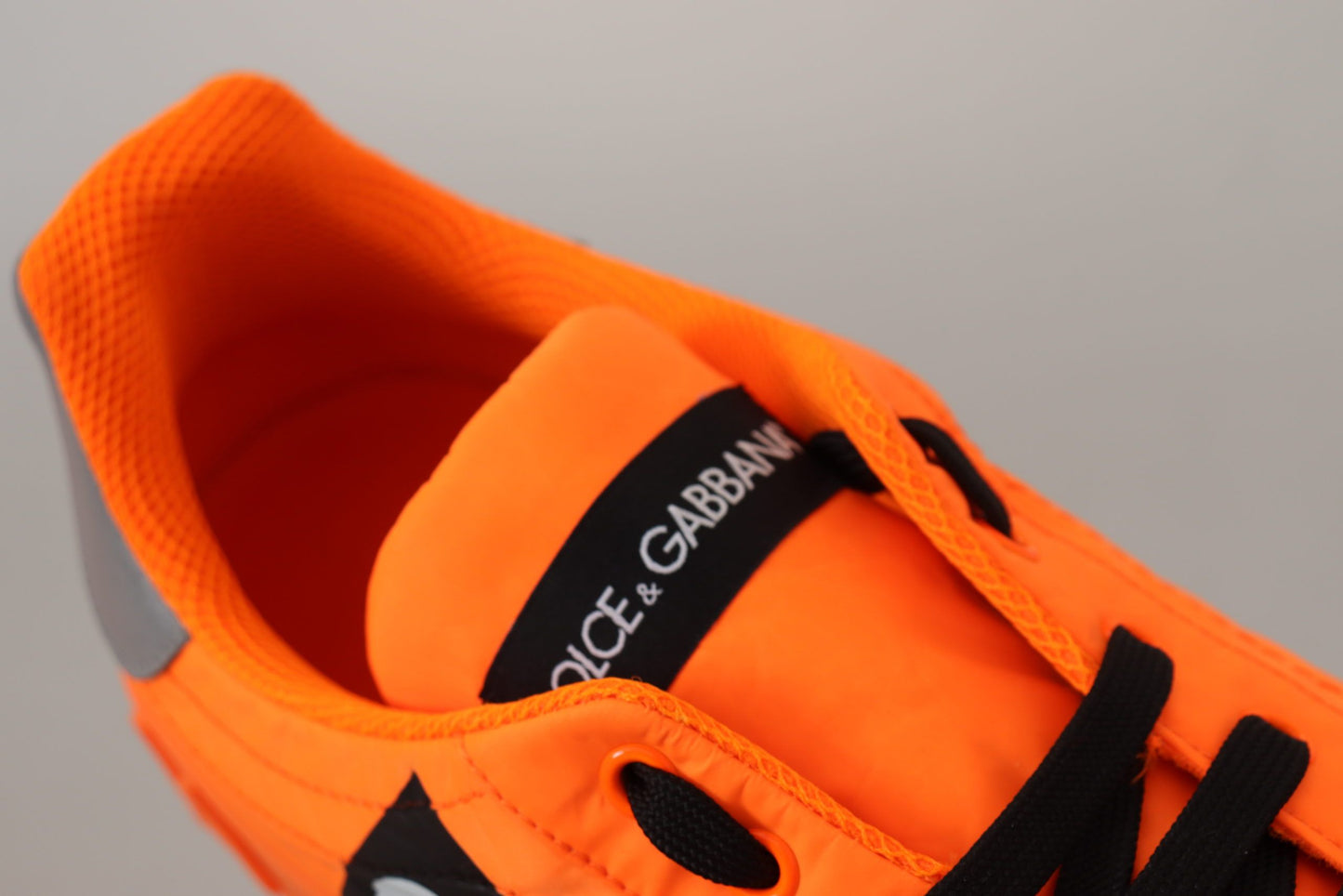 Dolce & Gabbana Elegant Orange Casual Sneakers