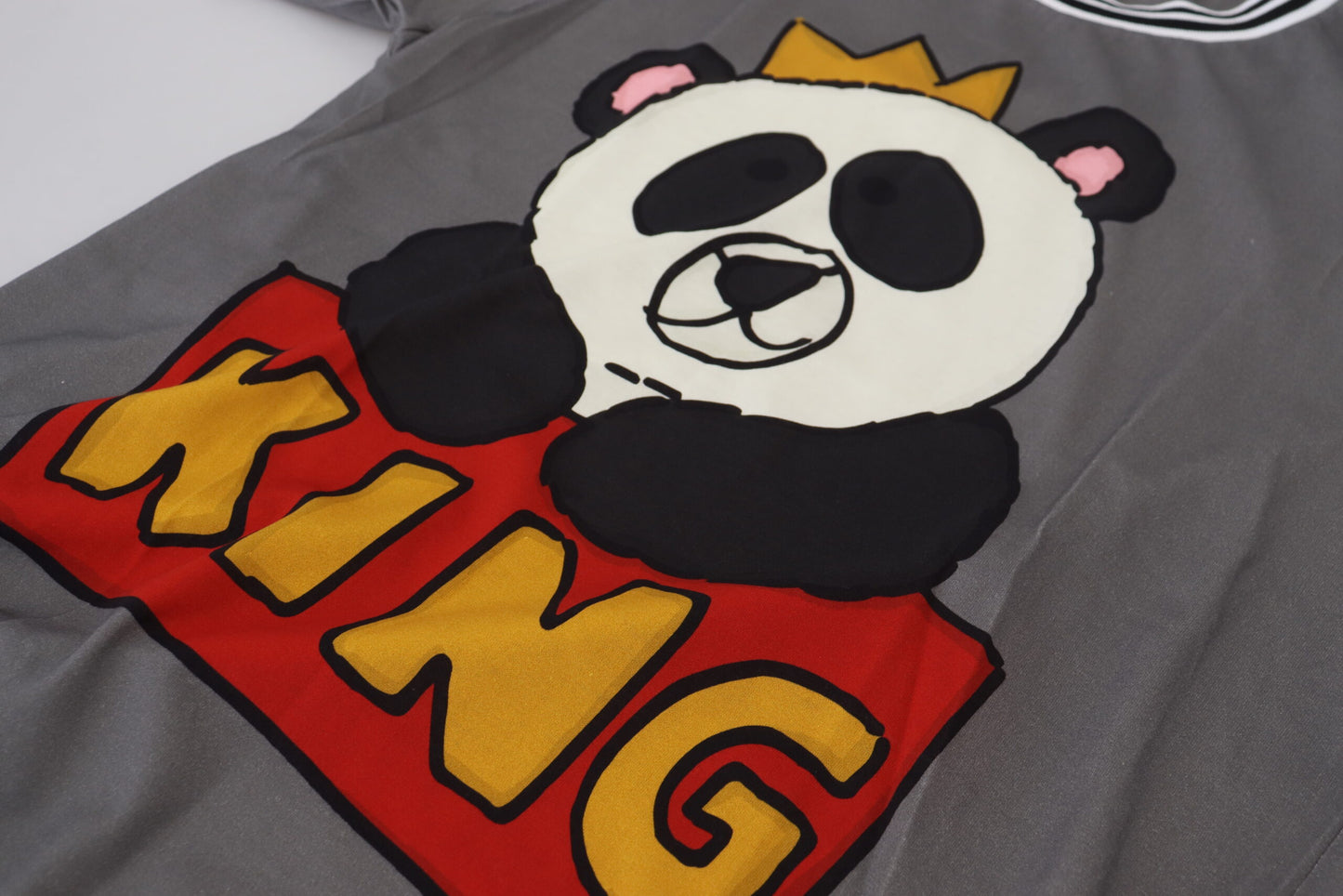 Dolce & Gabbana Elegant Panda King Crew Neck Tee