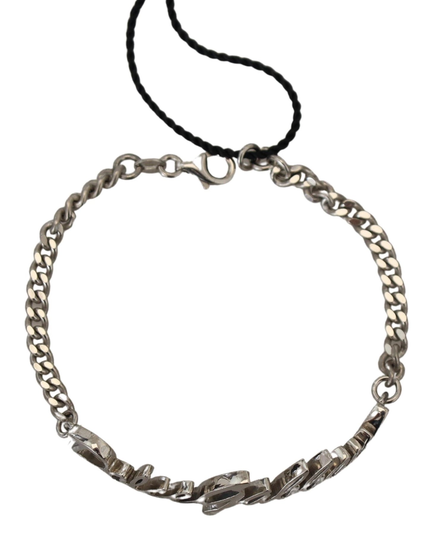 Dolce & Gabbana Elegant Sterling Silver Chain Bracelet