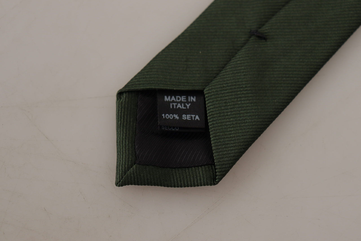 Dolce & Gabbana Elegant Silk Green Tie