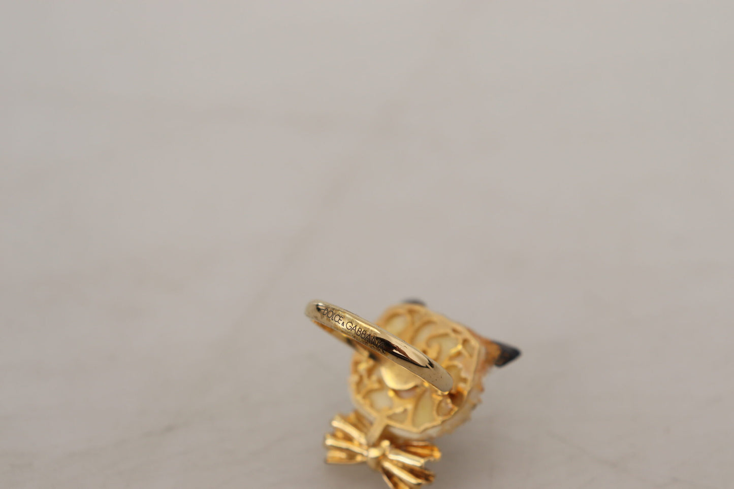 Dolce & Gabbana Enchanting Feline Resin Ring