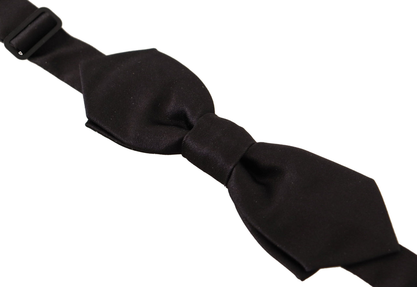 Dolce & Gabbana Elegant Black Silk Bow Tie