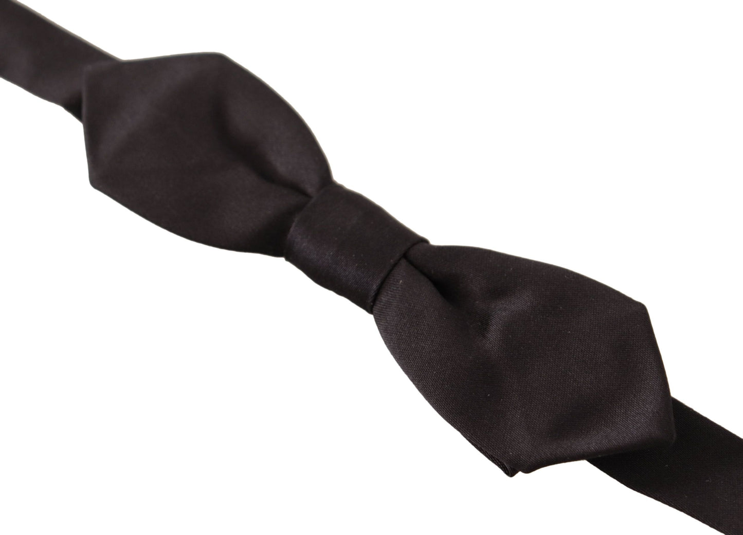 Dolce & Gabbana Elegant Black Silk Bow Tie