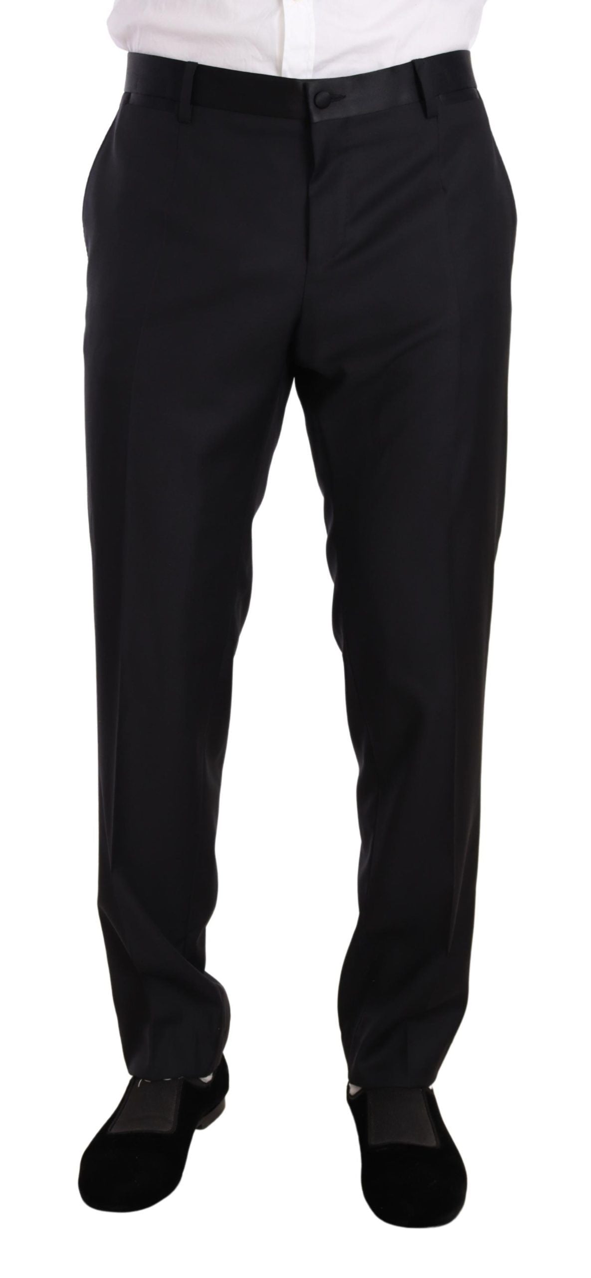 Dolce & Gabbana Elegant Blue Slim Fit Trousers