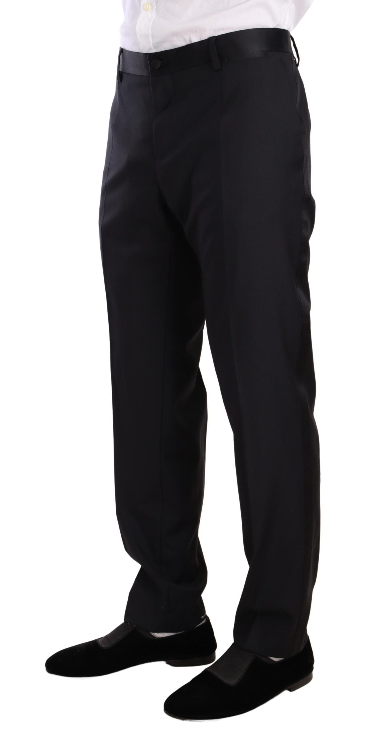 Dolce & Gabbana Elegant Blue Slim Fit Trousers