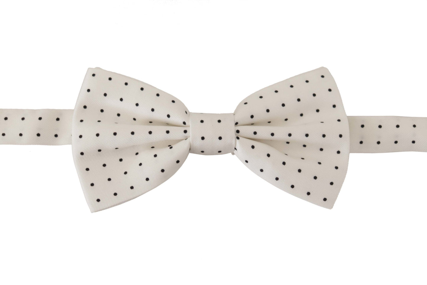 Dolce & Gabbana Polka Dot Silk Bow Tie