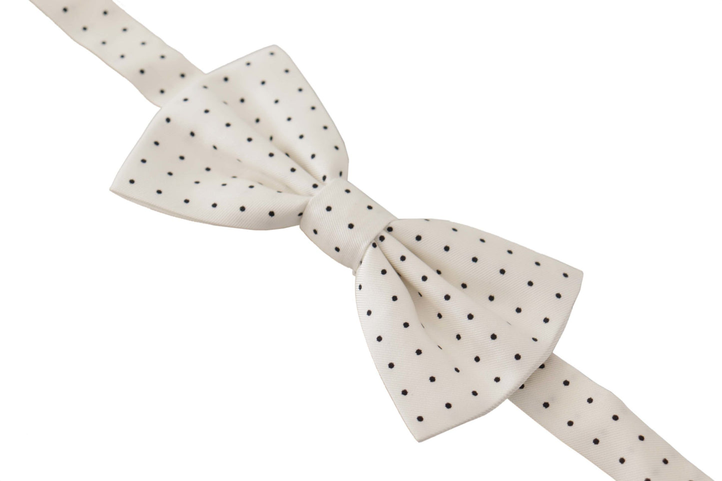 Dolce & Gabbana Polka Dot Silk Bow Tie