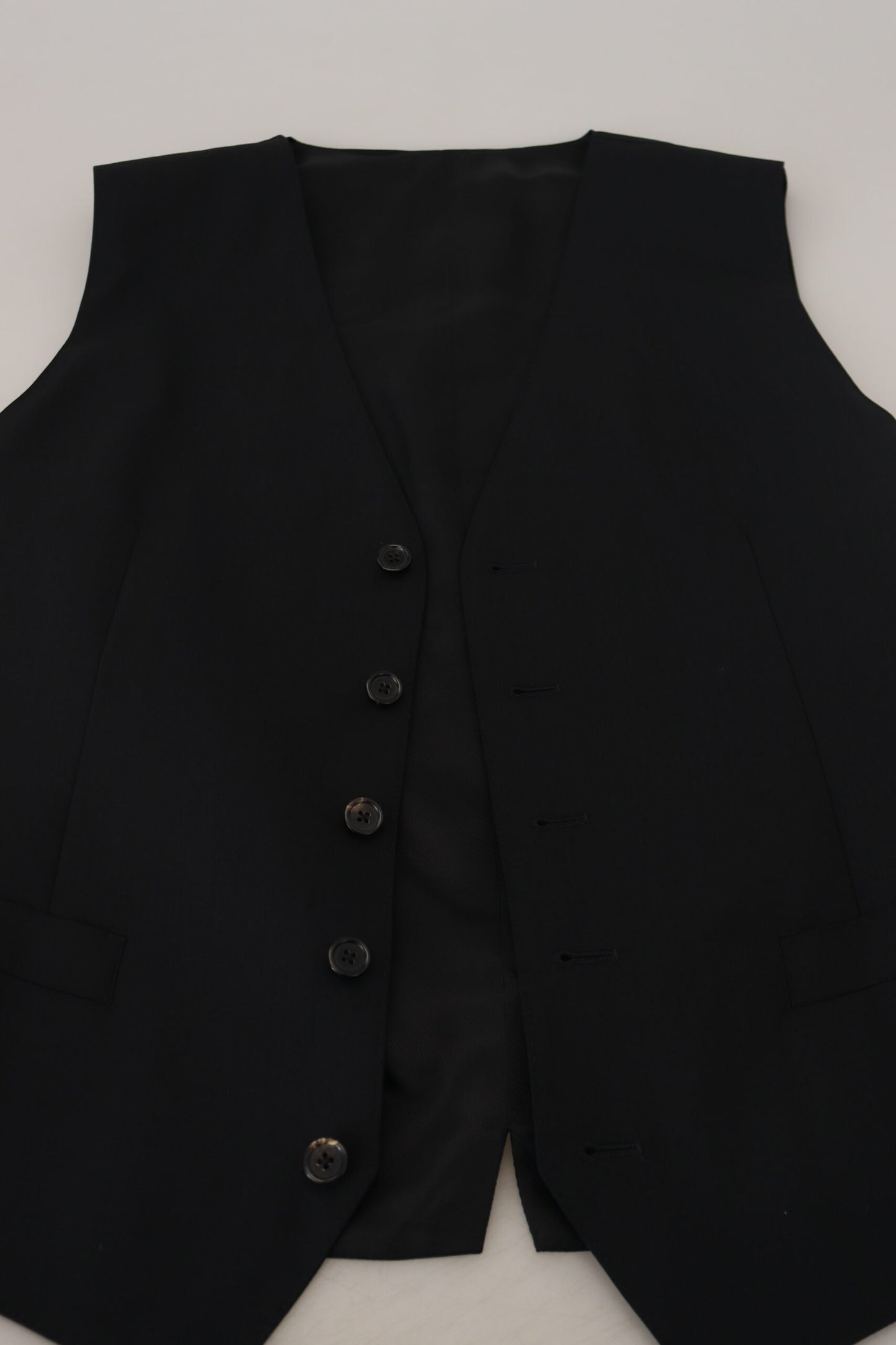 Dolce & Gabbana Elegant Black Martini Two-Piece Suit