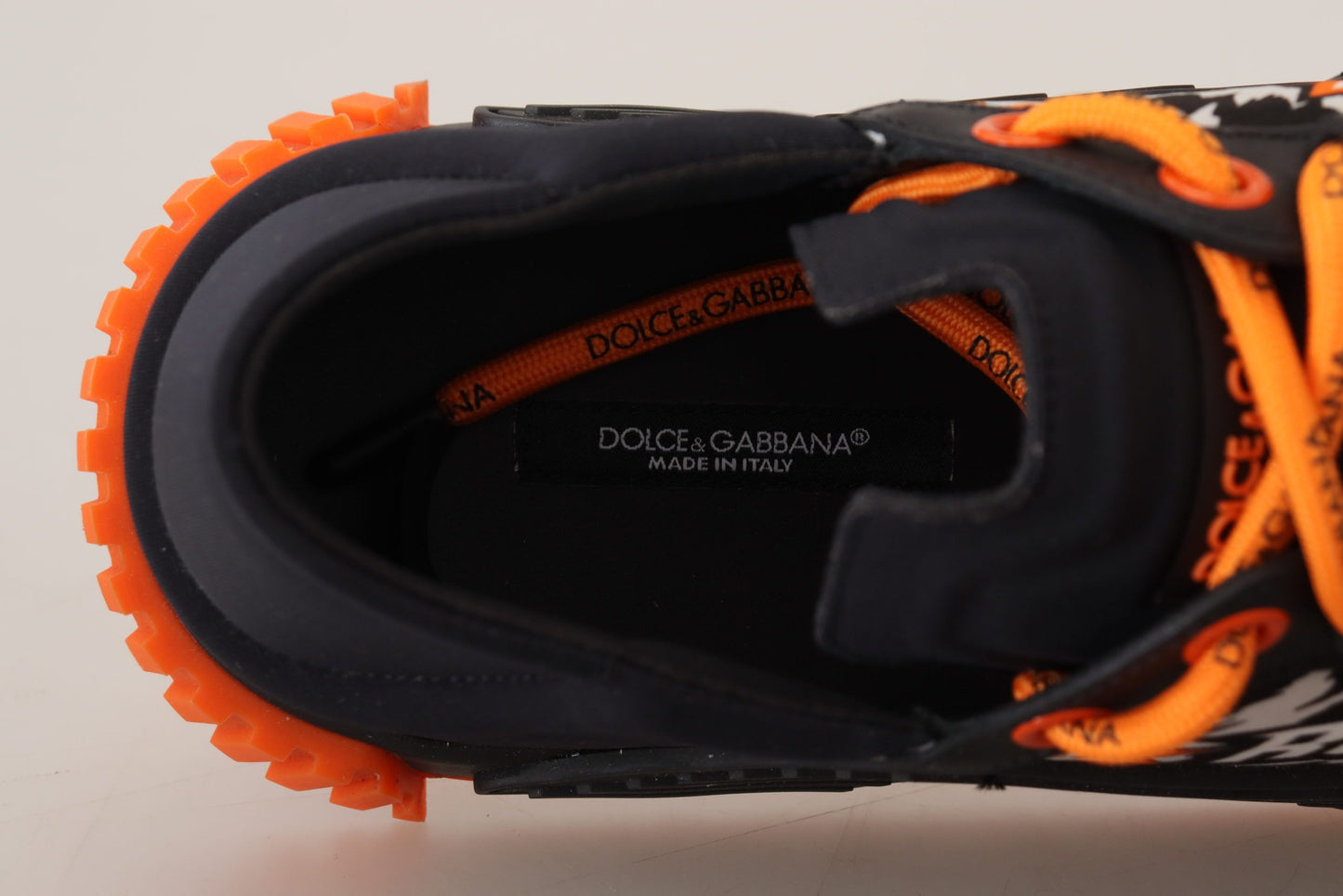 Dolce & Gabbana Elevate Your Step with Luxe Black NS1 Sneakers