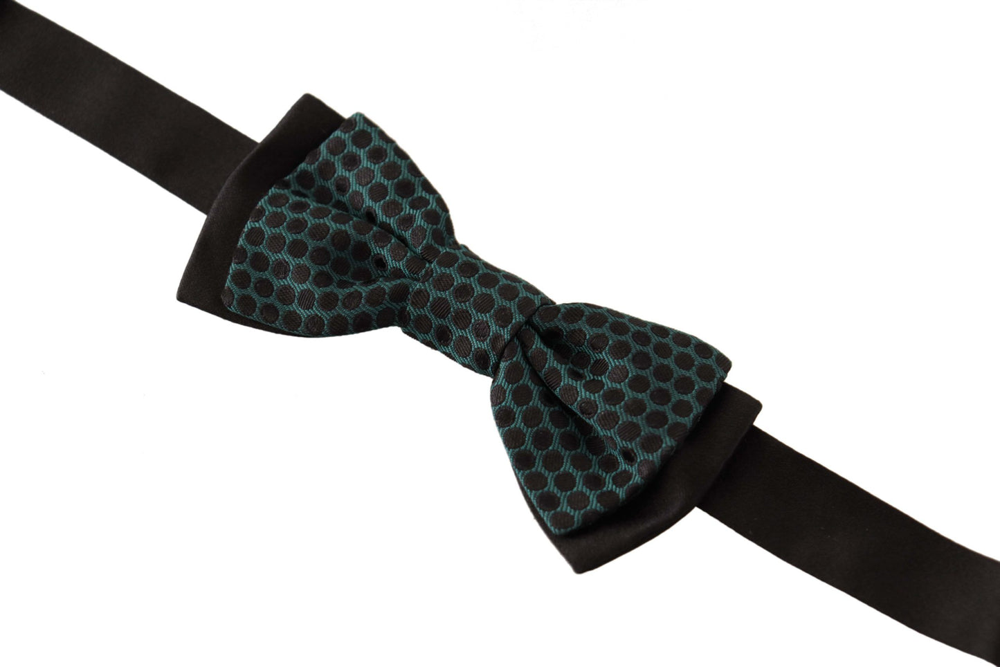 Dolce & Gabbana Elegant Polka Dot Silk Bow Tie