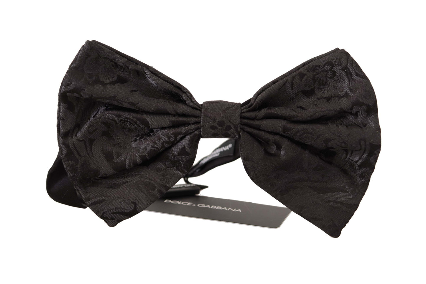 Dolce & Gabbana Elegant Silk Maroon Bow Tie